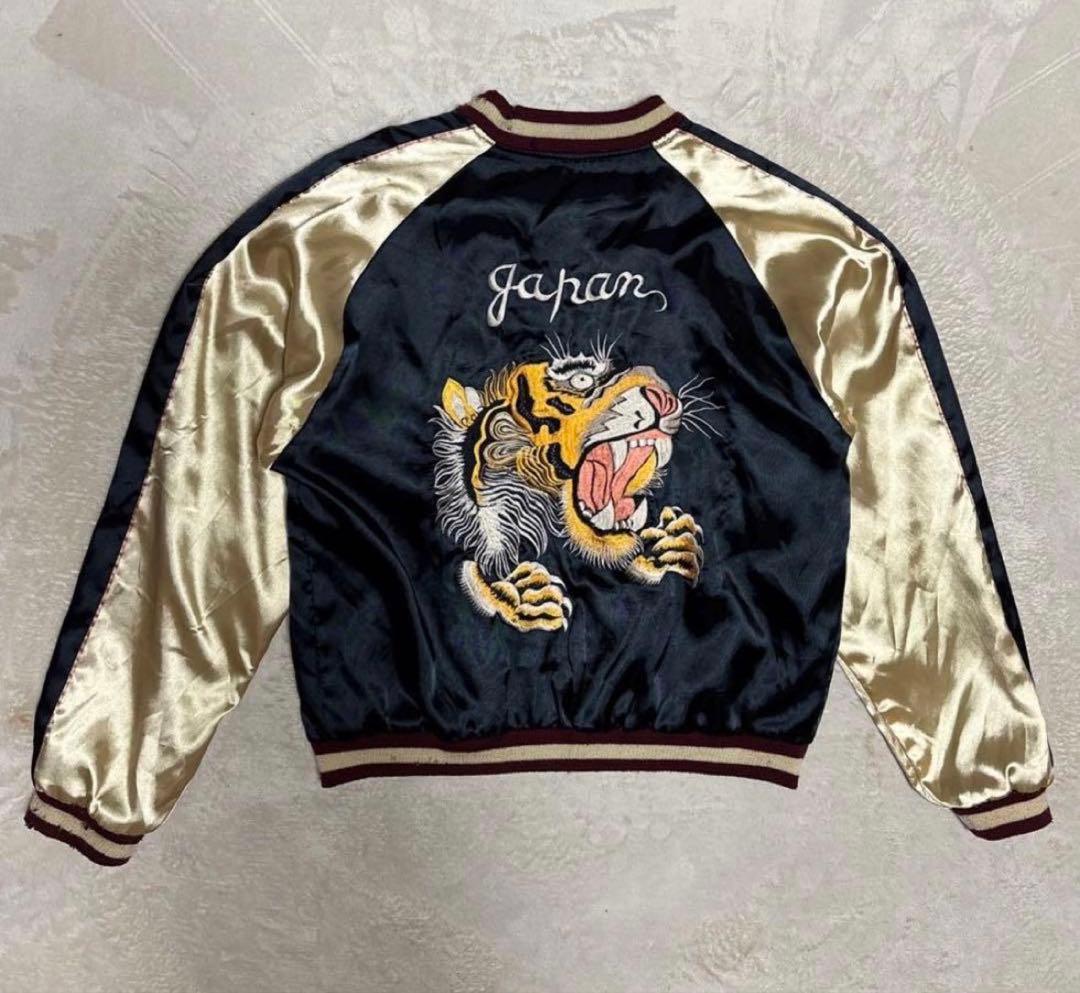 テーラー東洋 スカジャン JAPAN 虎 × Honolulu サイズXL