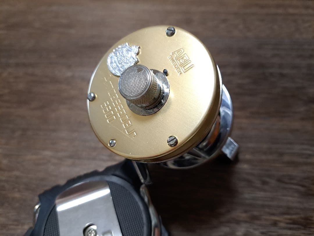 アブ　アンバサダー　5500　シャンパンゴールド　サイモン　シモムラ　下村