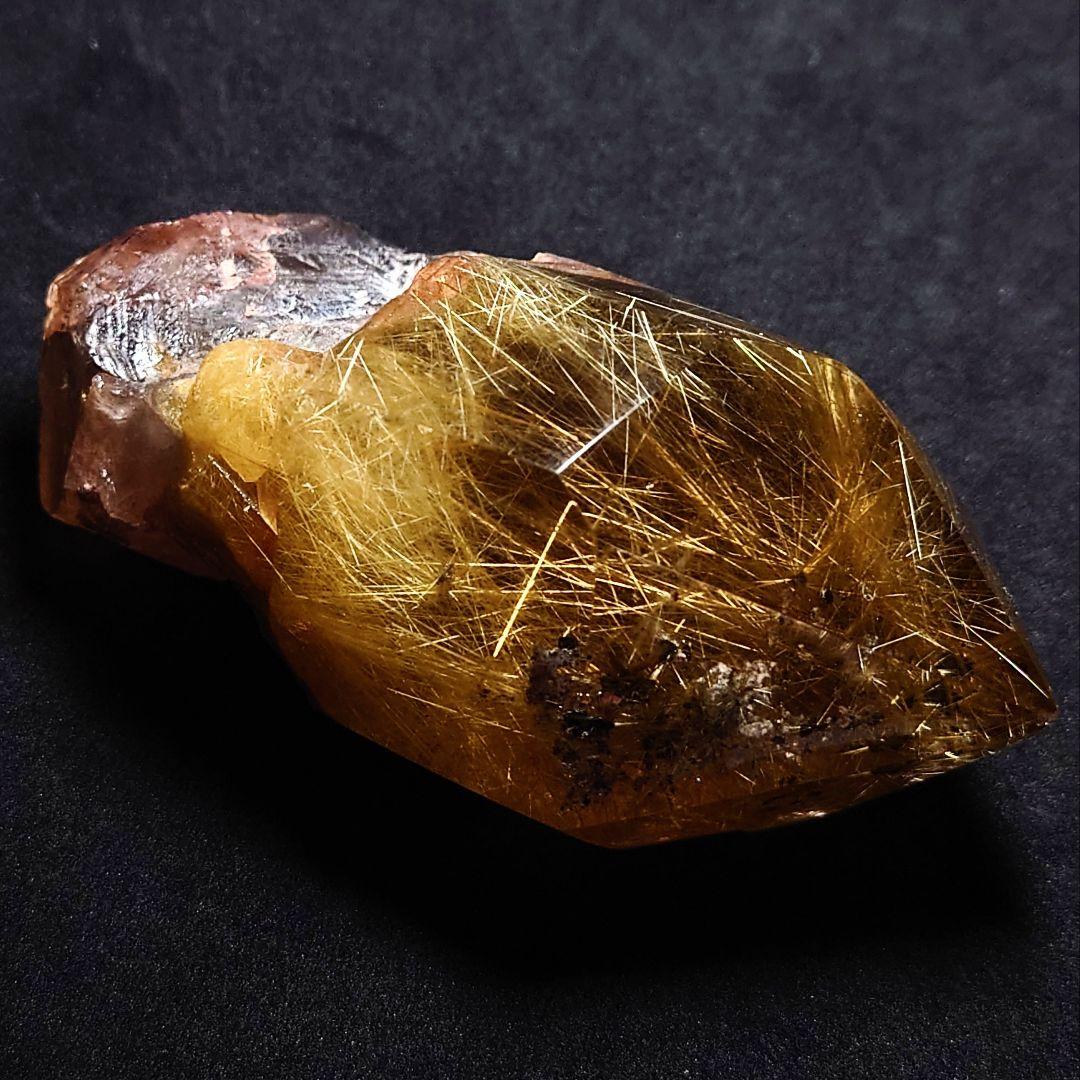 ★クリアゴールデンルチル 大型ポイント 186g(SA+)