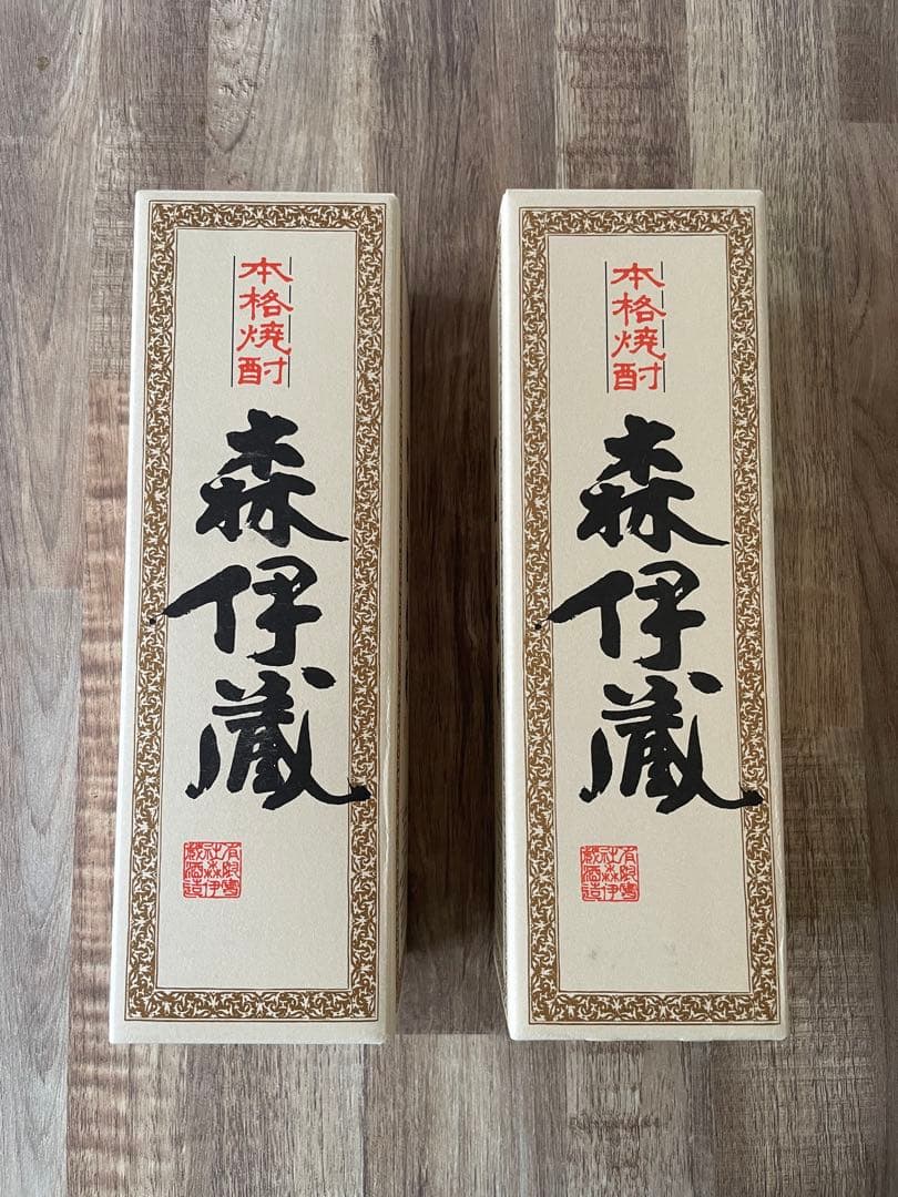 【新品・未開封】JALビジネスクラス機内限定 森伊蔵 720ml × 2本セット