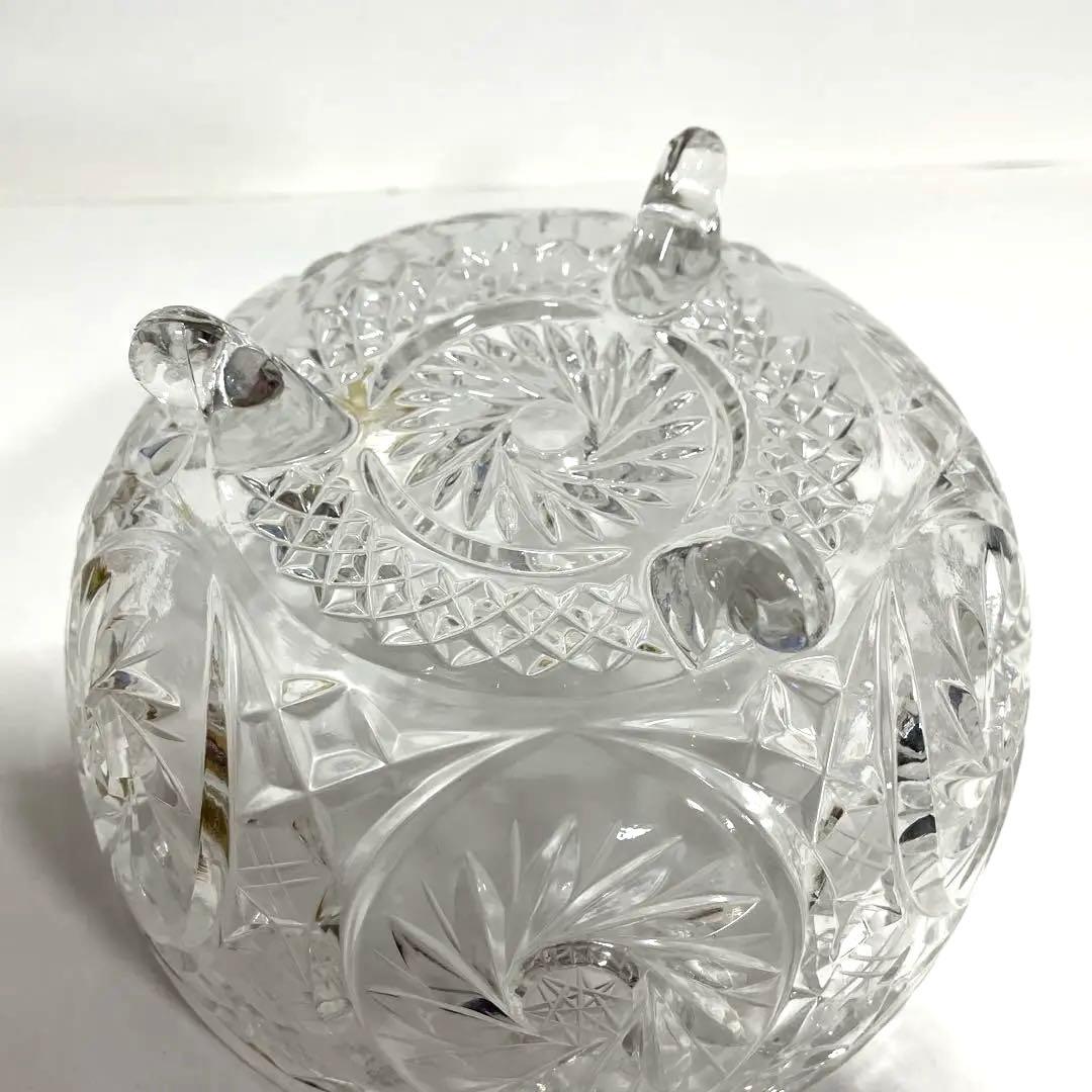 ヴィンテージ 旧東ドイツ製LAUITZER CRYSTALカットガラス