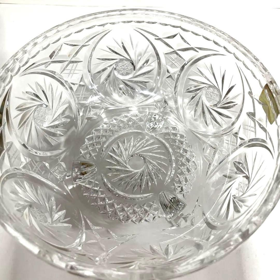 ヴィンテージ 旧東ドイツ製LAUITZER CRYSTALカットガラス