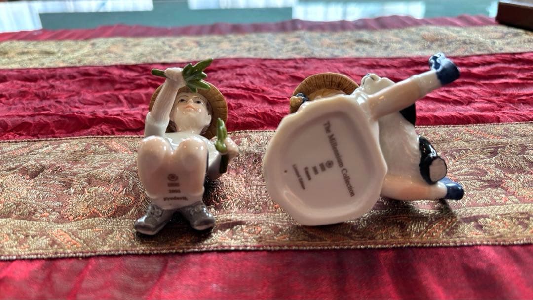 新品　ロイヤルコペンハーゲン　ミレニアム　フィギュリンセット　箱無し