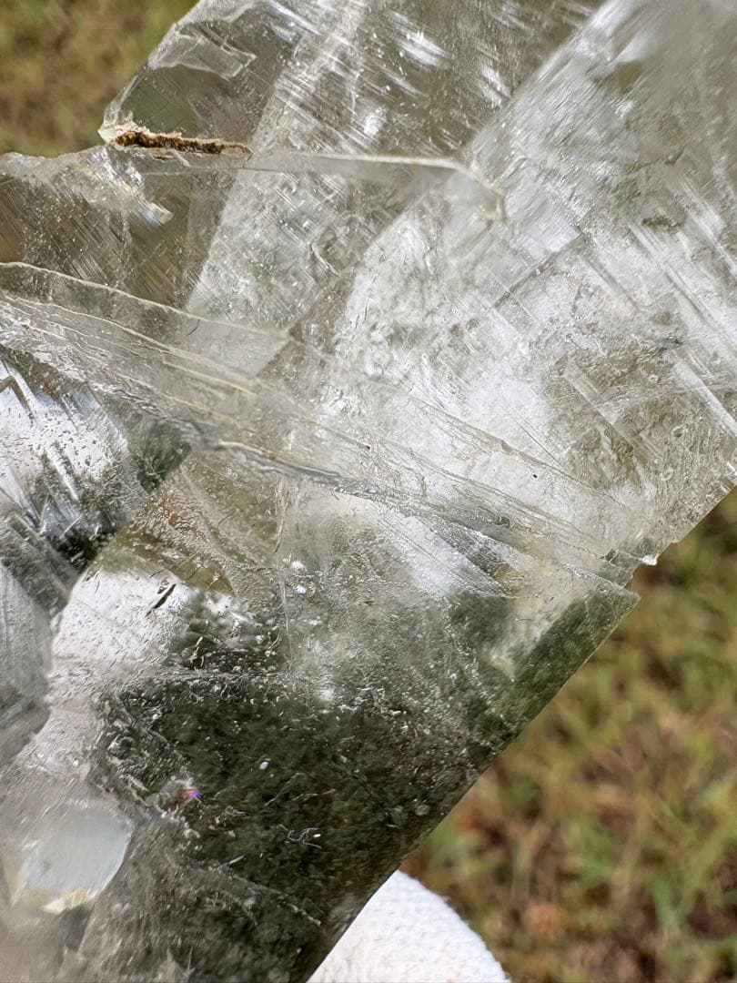 【匿名発送】ガネッシュヒマール産 成長干渉水晶