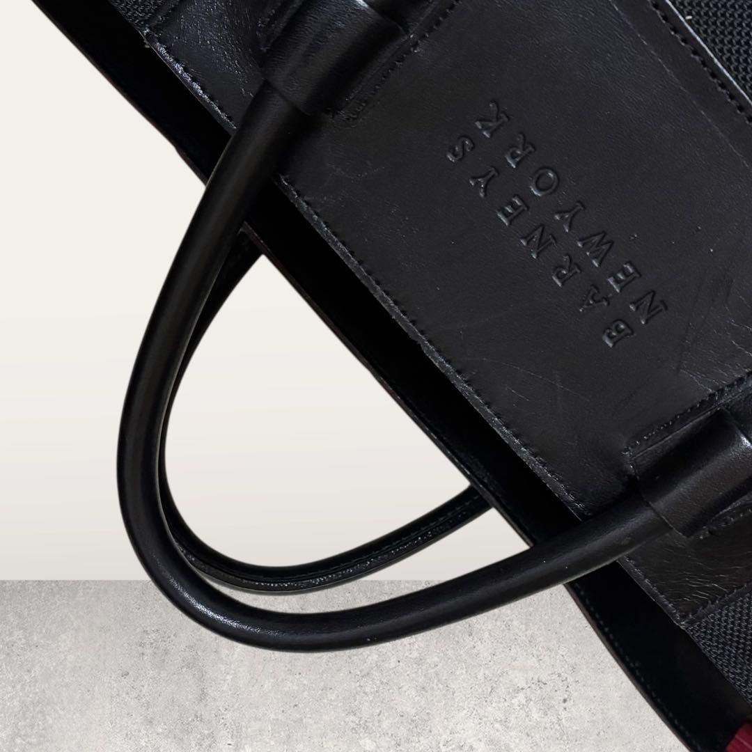 大容量!!バーニーズニューヨーク トートバッグ ボストン 旅行 ビジネス 黒