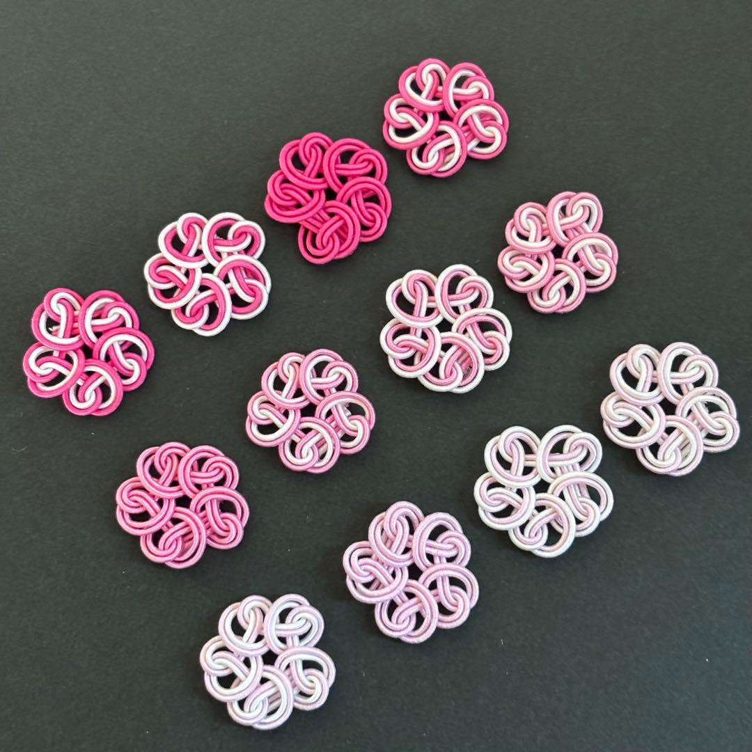 【サクラサク。❀】ピンク 水引12個 №1225