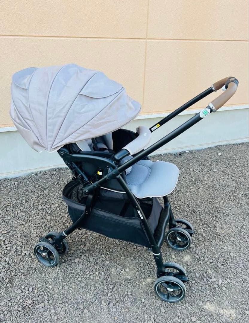 Aprica ベビーカー　ラクーナクッション　グレー