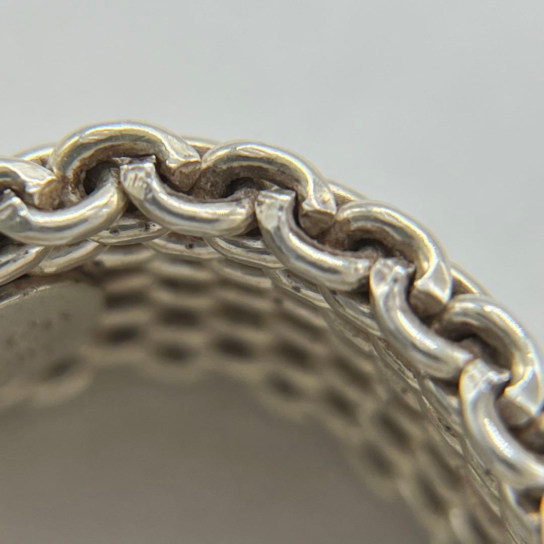 ティファニー TIFFANY サマセットリング 17号 メッシュ SV925