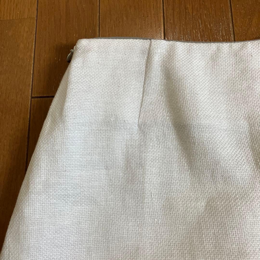 ミナペルホネン smile flower リネン コットン スカート