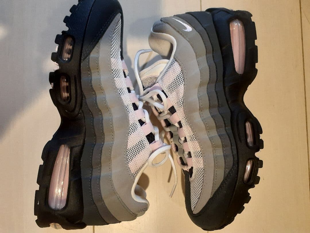 砂糖てり焼き様　ナイキ　エアマックス95 OG BLACK /PINK 24cm