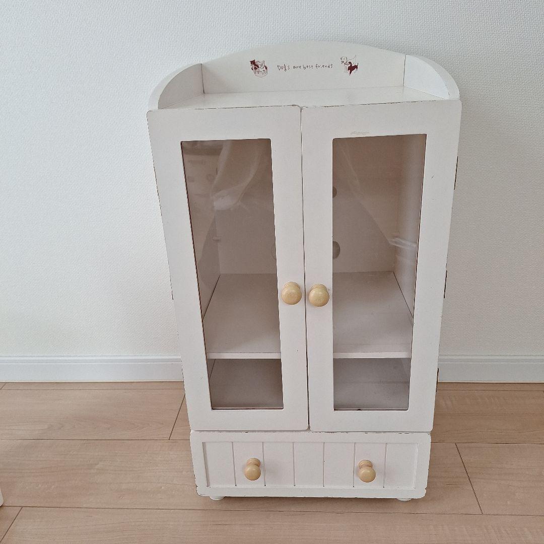 ペットパラダイス　クリエイティブヨーコ　ペット用洋服タンス　クローゼット　白