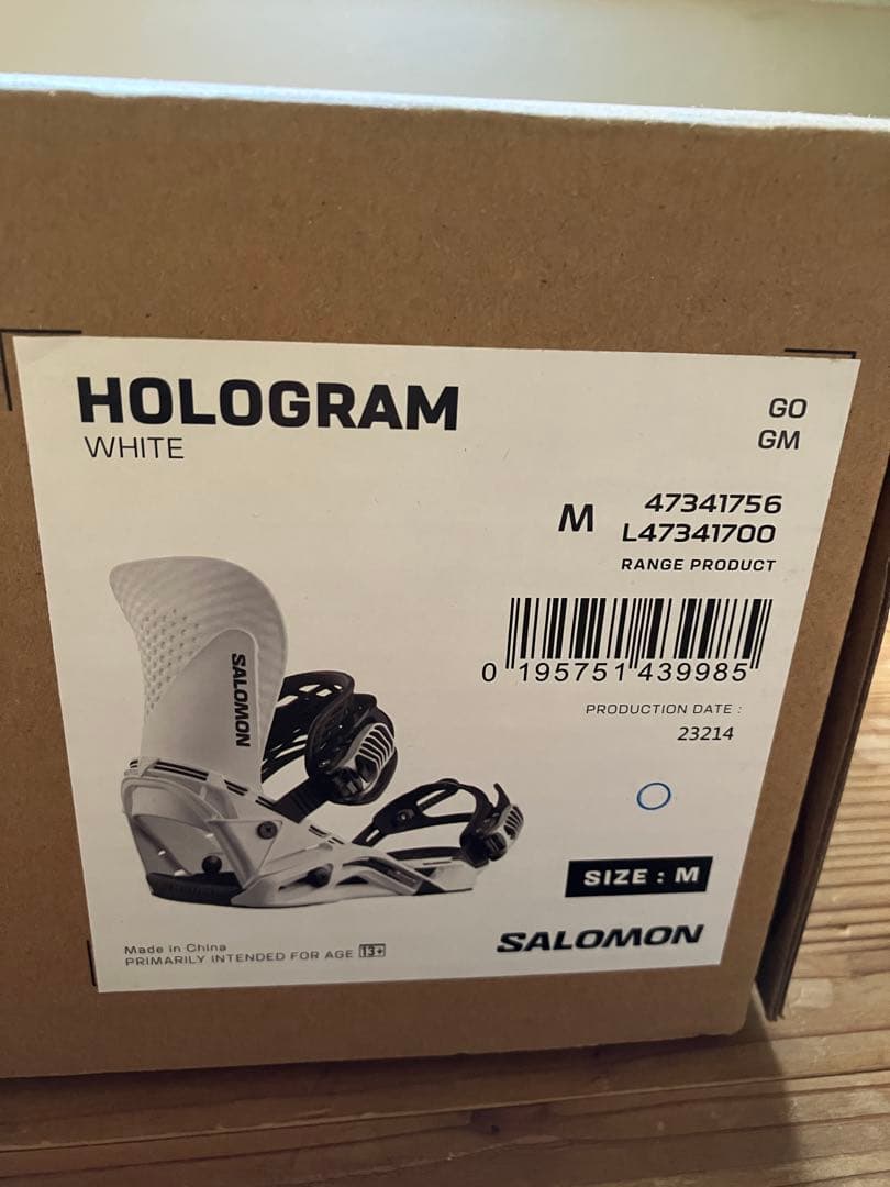 SALOMON HOLOGRAM ホログラム ビンディング M スノーボード