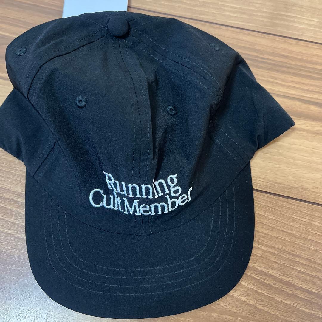 SATISFY PeaceShell Running キャップ ブラッ