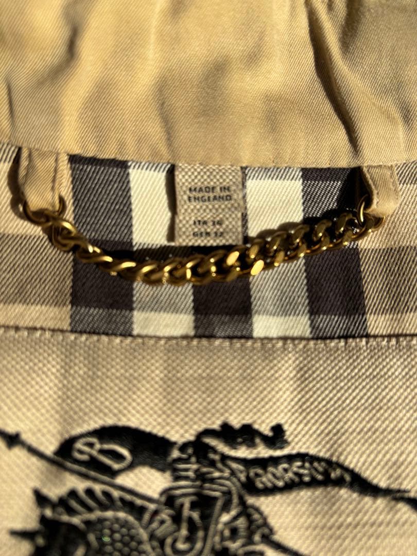 BURBERRY バーバリー トレンチコート ケンジントン UK4 IT36