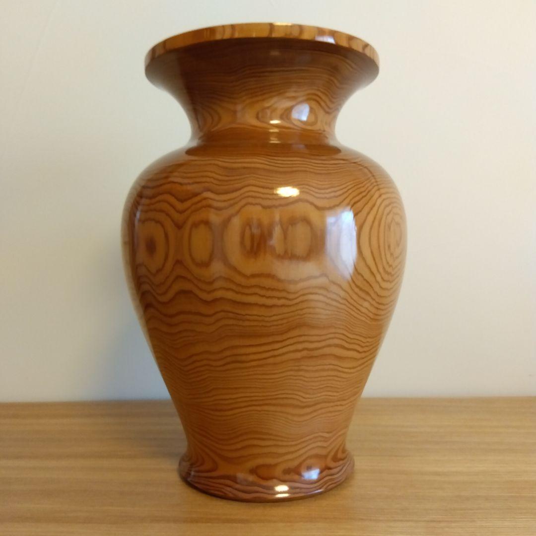 り*丸様 希少品　屋久杉の花瓶　壺