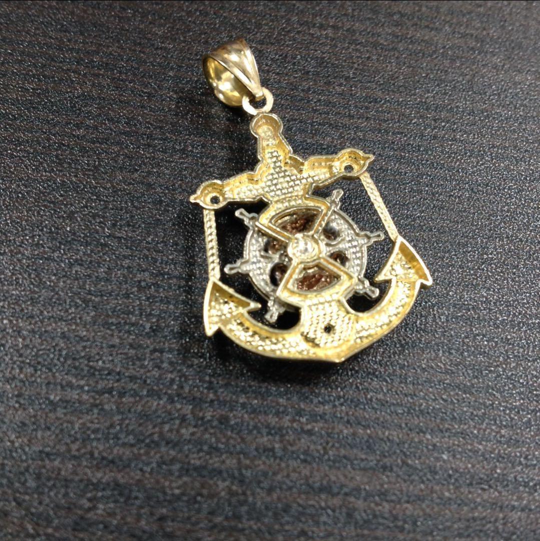 イエロー/ホワイトゴールドペンダント アンコール