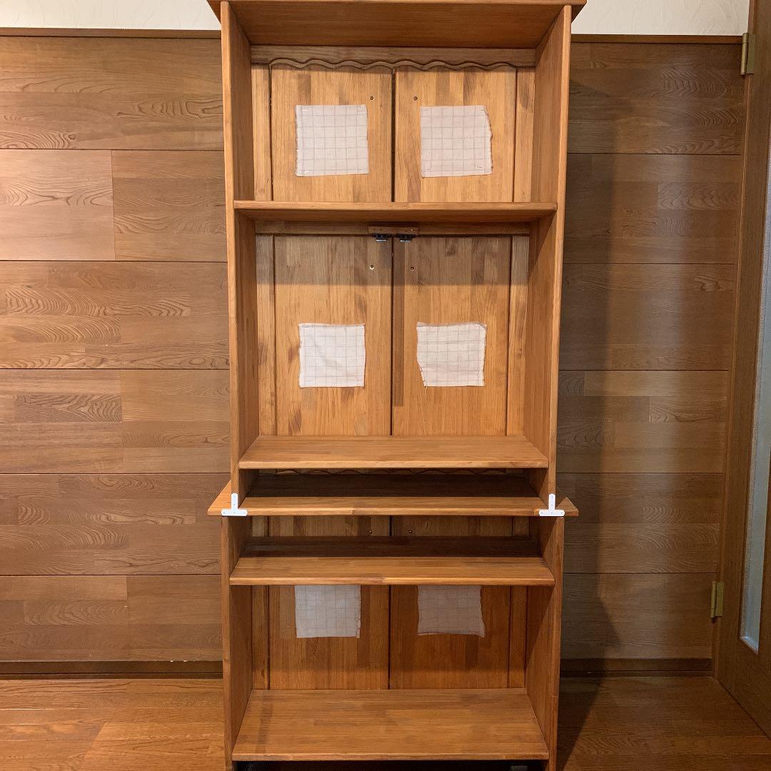 アメリカンカントリー　家具　パソコンラック　棚　収納　ハート