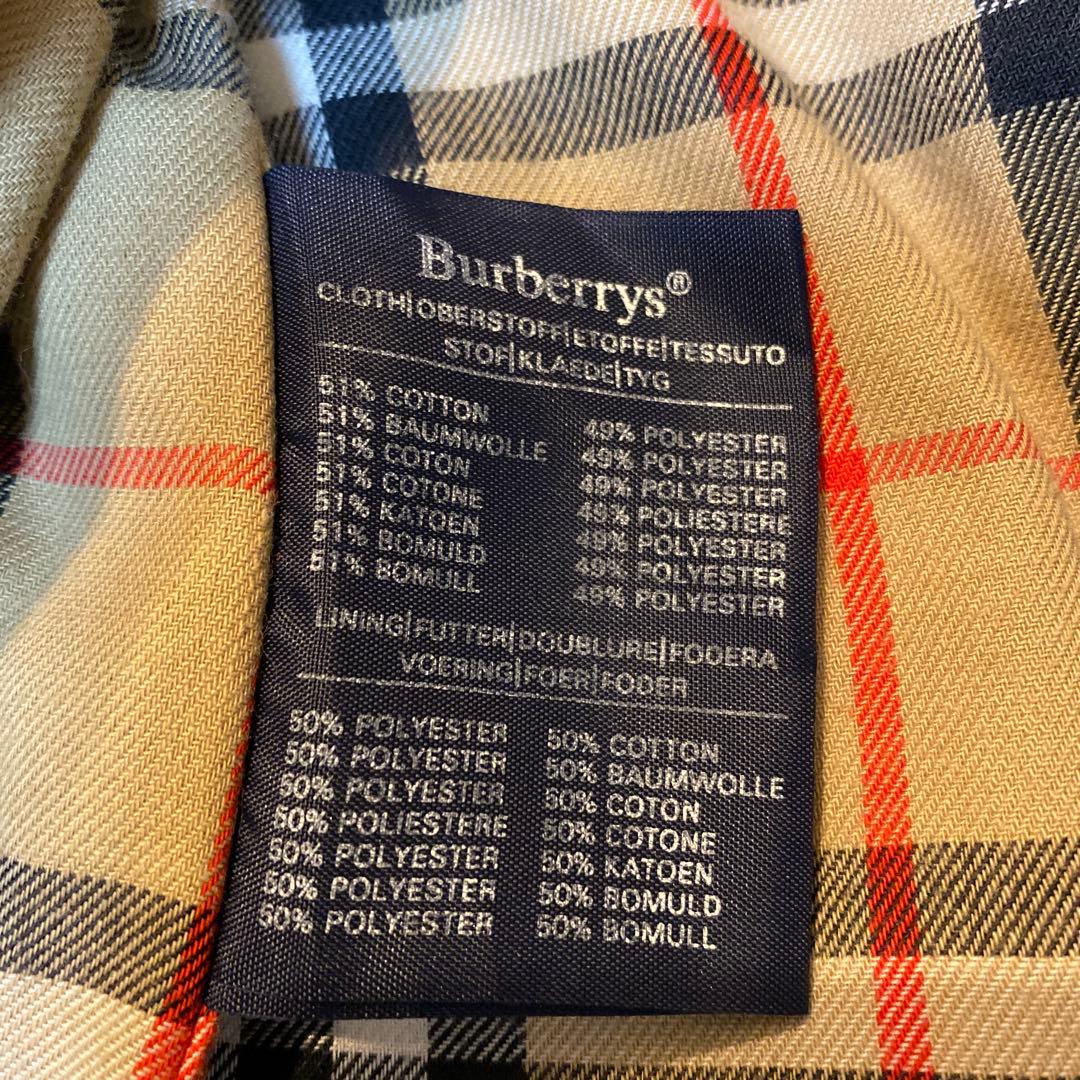 極美品BURBERRY VINTAGE ノバチェックステンカラーコート ライナー