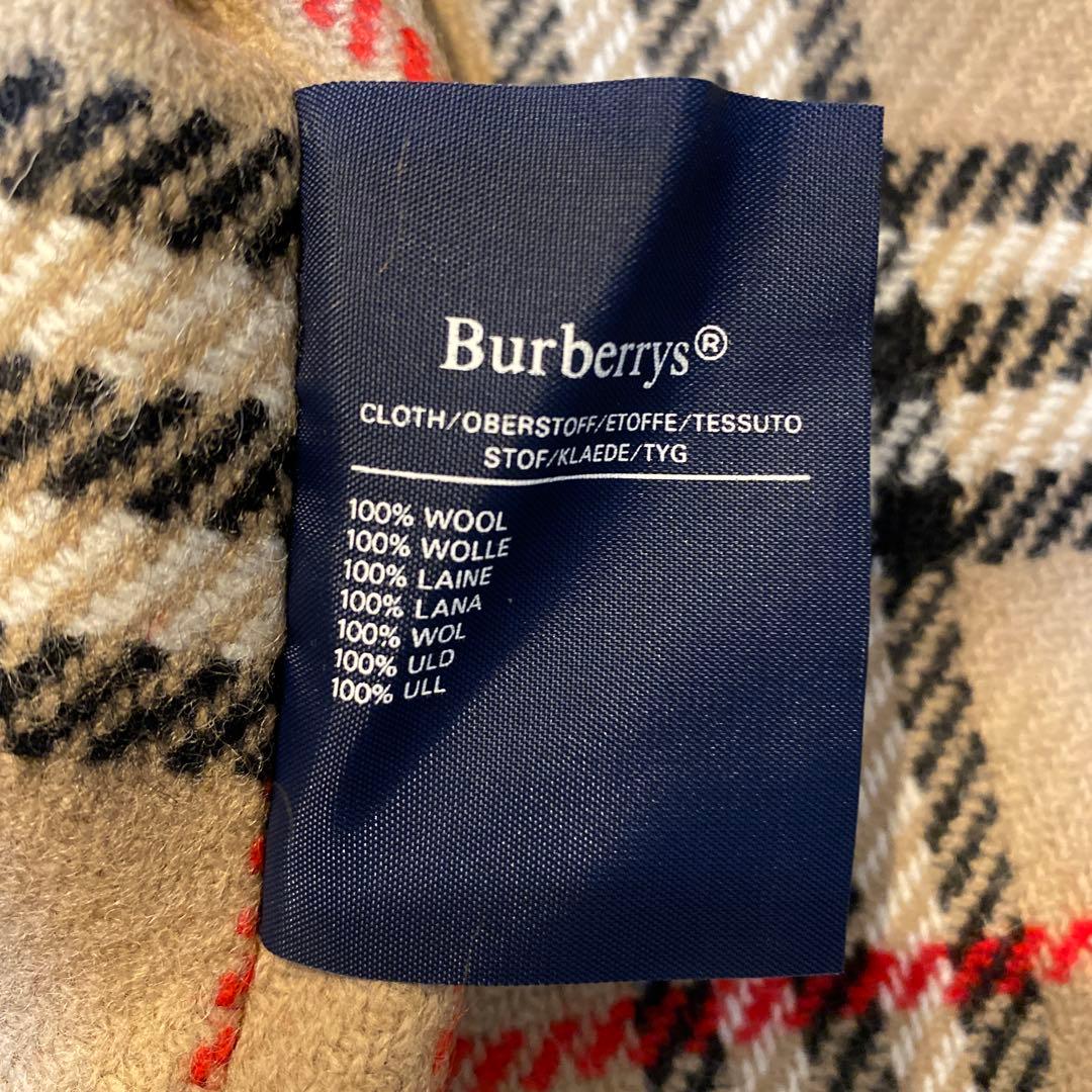 極美品BURBERRY VINTAGE ノバチェックステンカラーコート ライナー