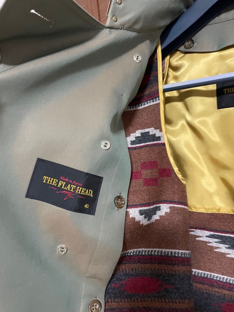 THE FLAT HEAD トレンチコート 40