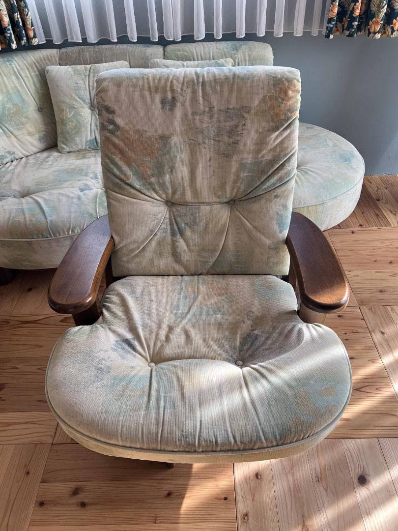 ソファ 座椅子 オットマン セット売り 直接引き取りのみ