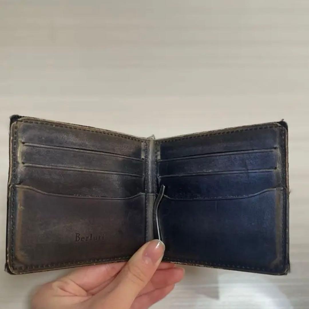 Berluti 二つ折り財布 マネークリップ