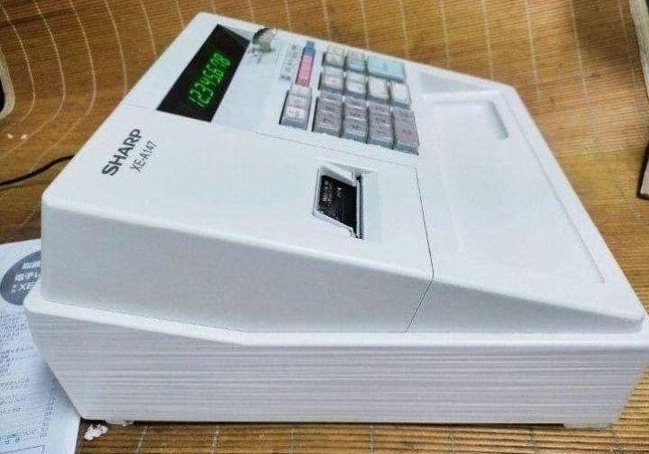 シャープレジスター　XE-A147　PC連携売上管理フル設定無料　730001
