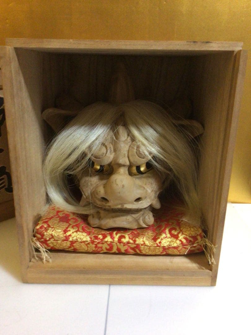 獅子頭 共箱付き 厄除け