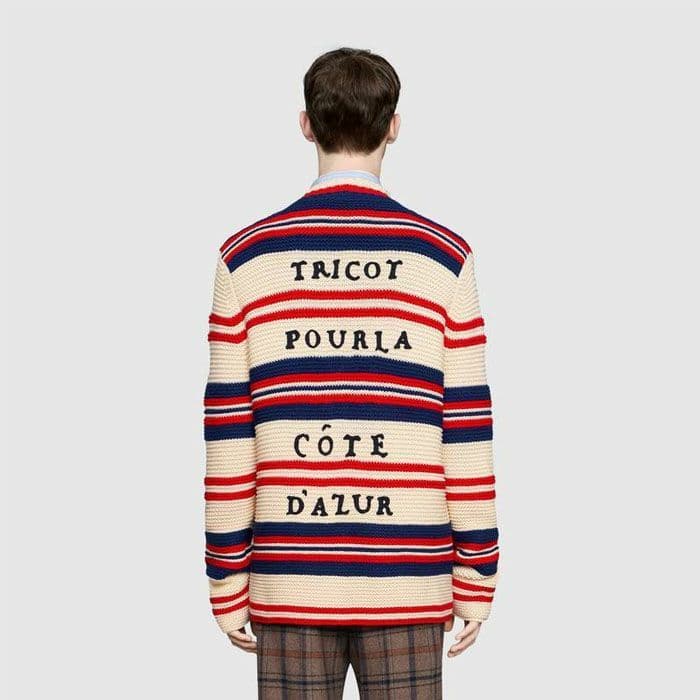 ☆美品☆　GUCCI　グッチ　ニット　カーディガン　コートダジュール