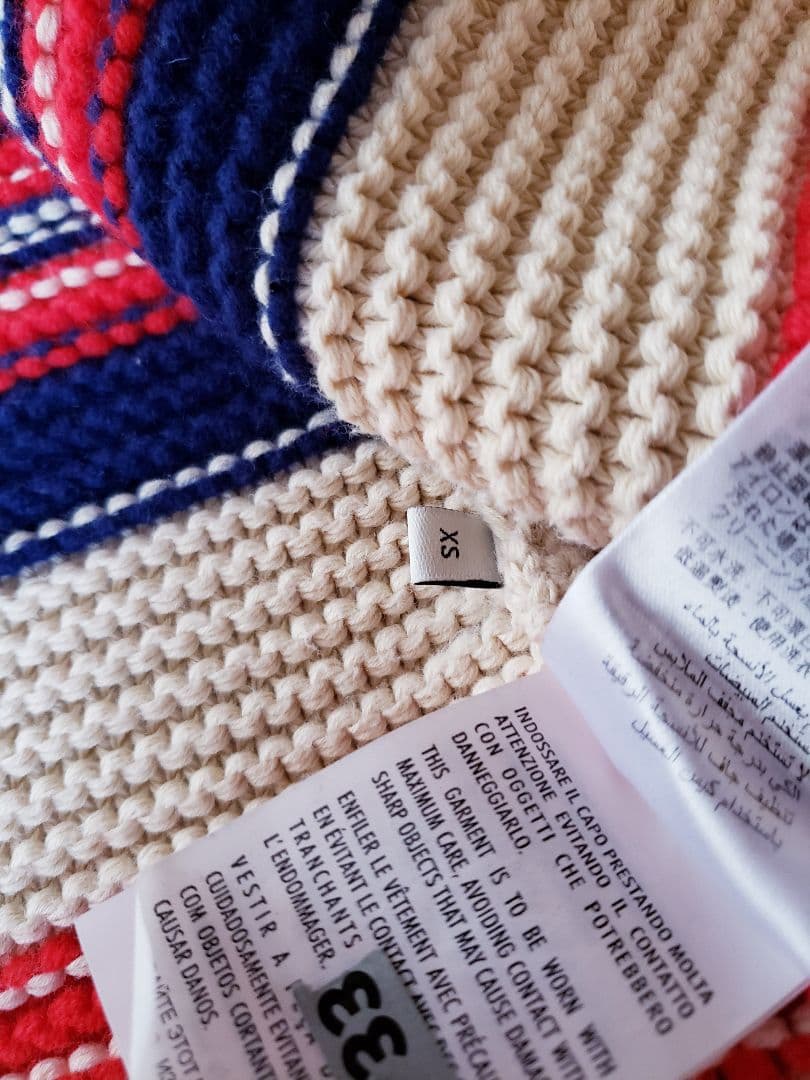 ☆美品☆　GUCCI　グッチ　ニット　カーディガン　コートダジュール