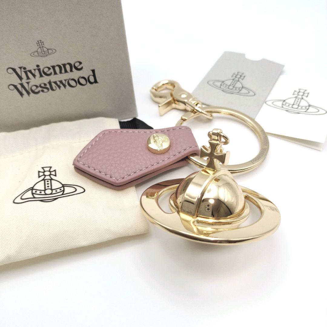 【美品】ヴィヴィアンウエストウッド　オーヴ　キーリング　レザー　チャーム