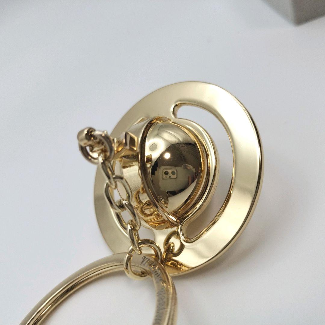 【美品】ヴィヴィアンウエストウッド　オーヴ　キーリング　レザー　チャーム