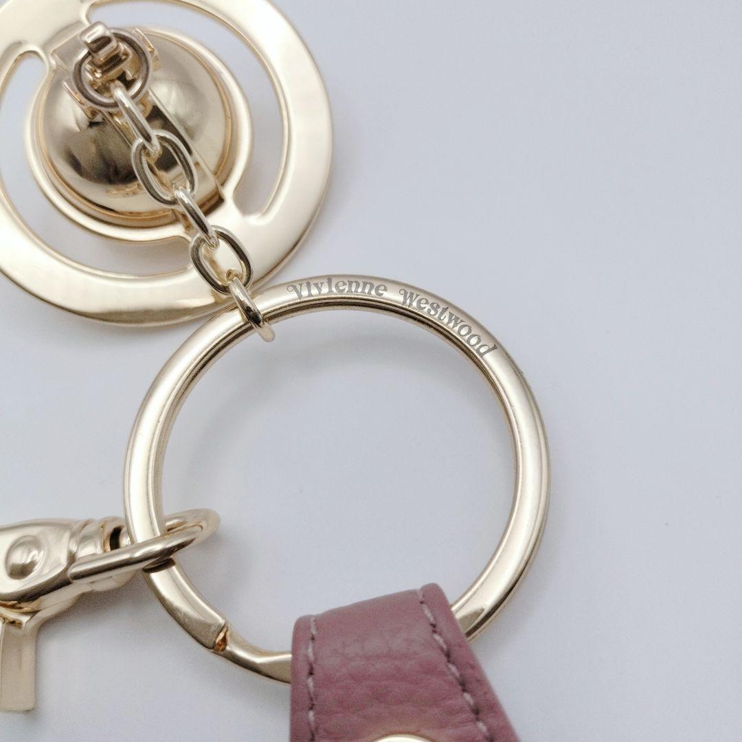 【美品】ヴィヴィアンウエストウッド　オーヴ　キーリング　レザー　チャーム