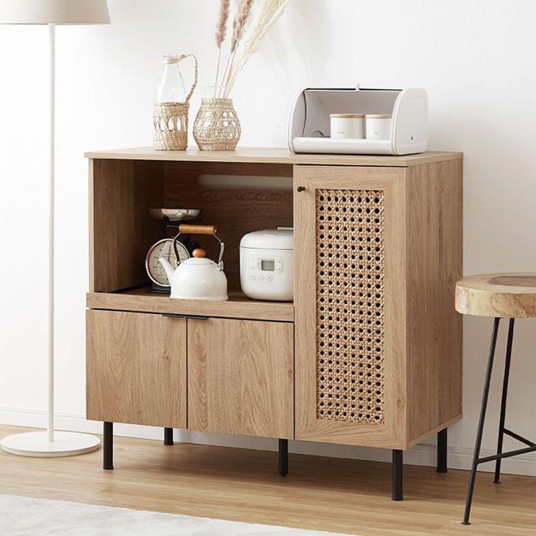 食器棚 キッチンカウンター キッチンキャビネット LOWYA