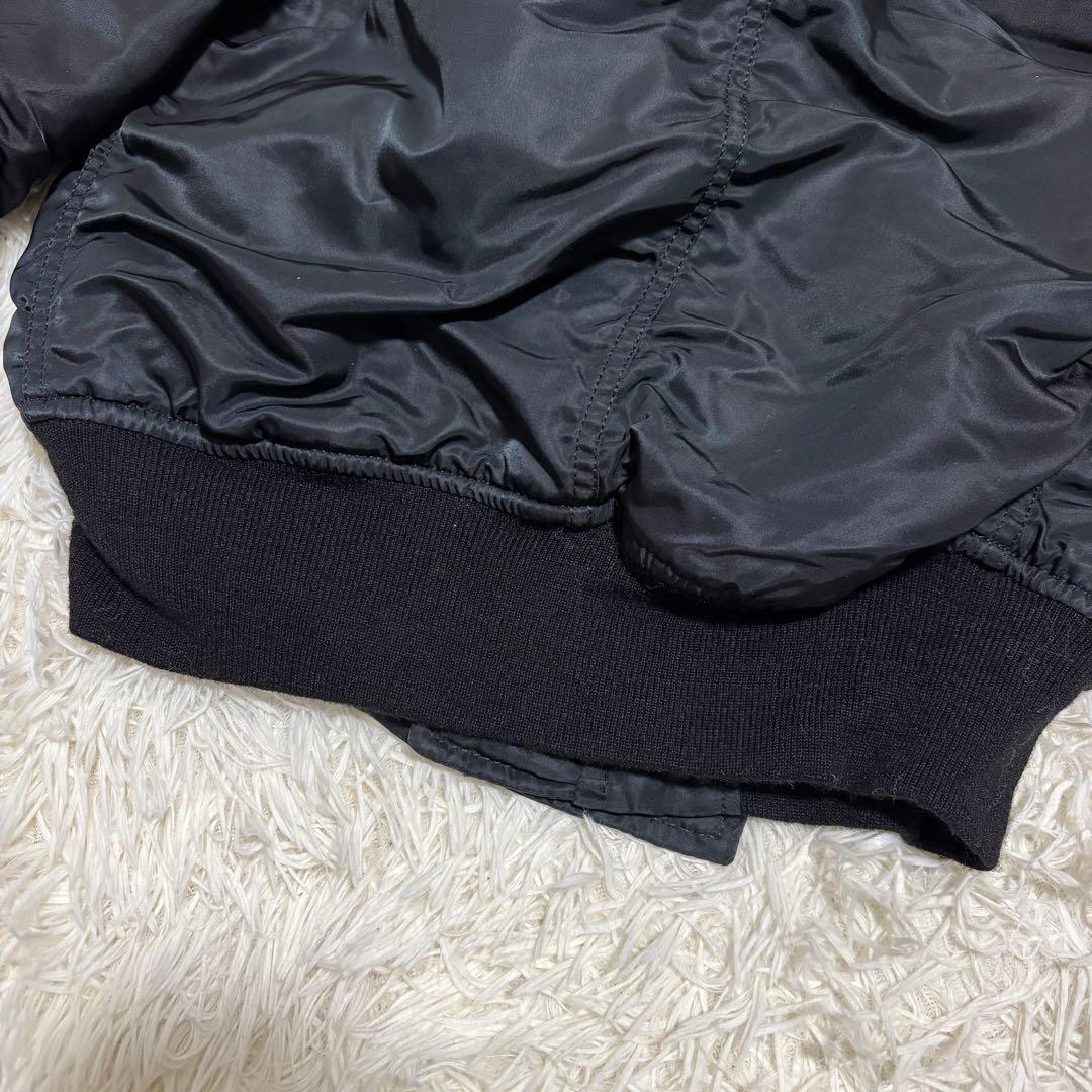 けーけー様 ALPHA N-2B USA製 希少 ホワイトファー S y2k