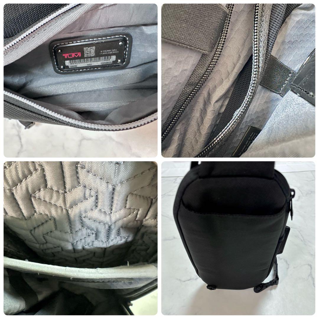 極美品 TUMI Alpha Bravo ボディバッグ スリングバッグ 黒