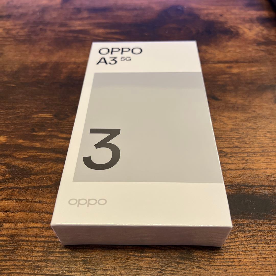 【未開封】OPPO A3 5G ワイモバイル版