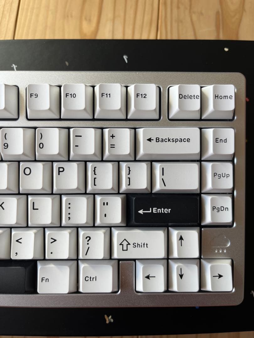 RAINY75 Lite シルバー キーボード 本体 (箱付き)