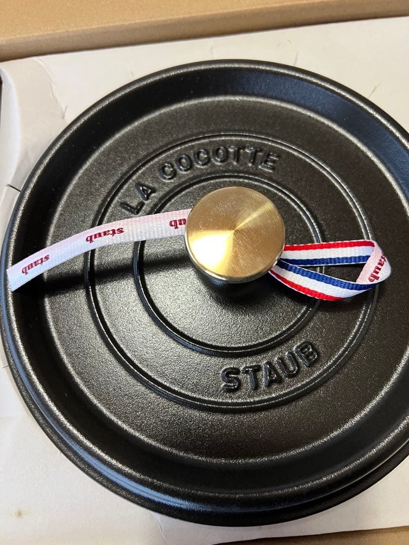 Staub cocotte rondeストウブ 22 ブラック