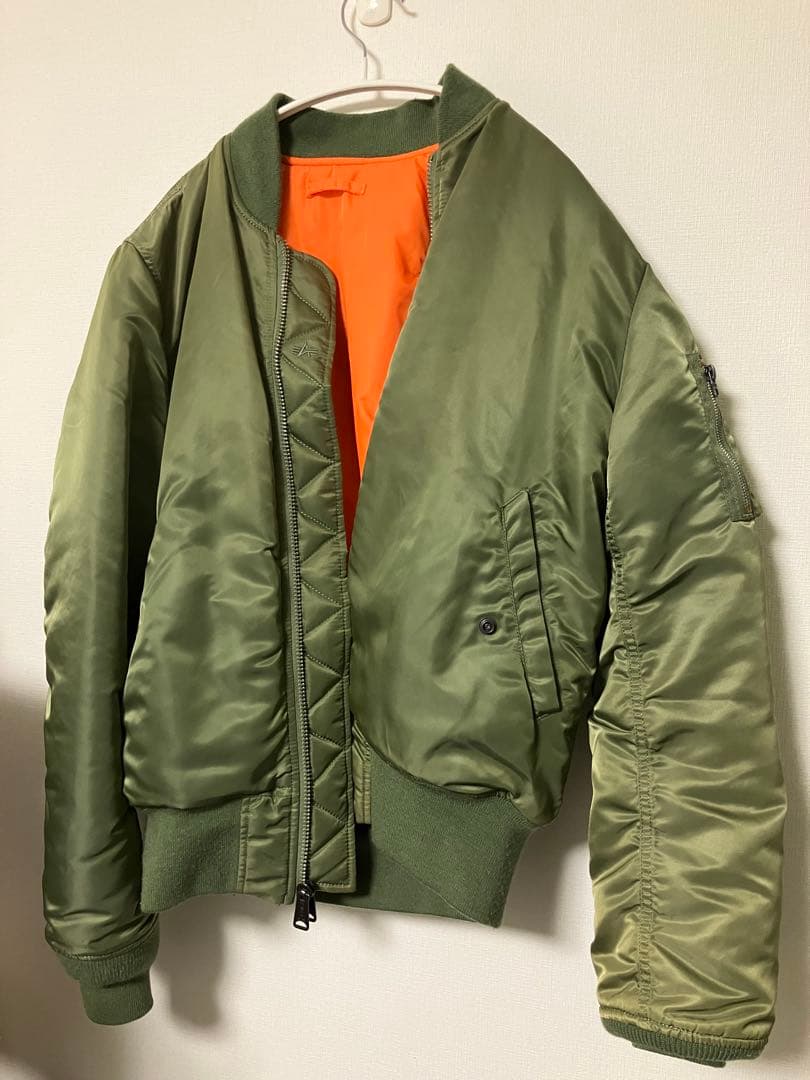 MA-1ジャケット オリーブグリーン