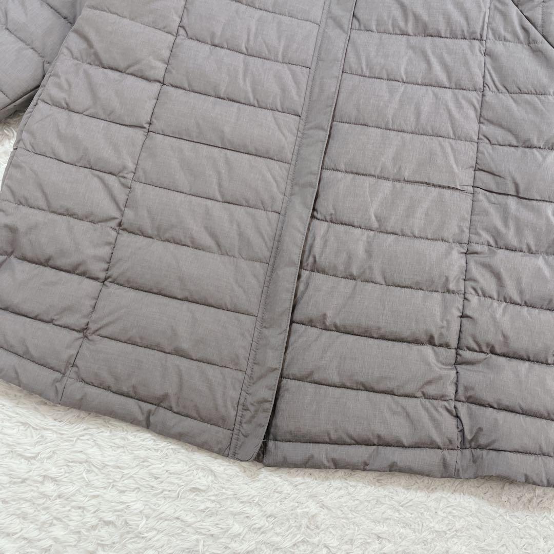 ほぼ未使用✨MIZUNO 洗えてあったか ブレスサーモロングコート グレー