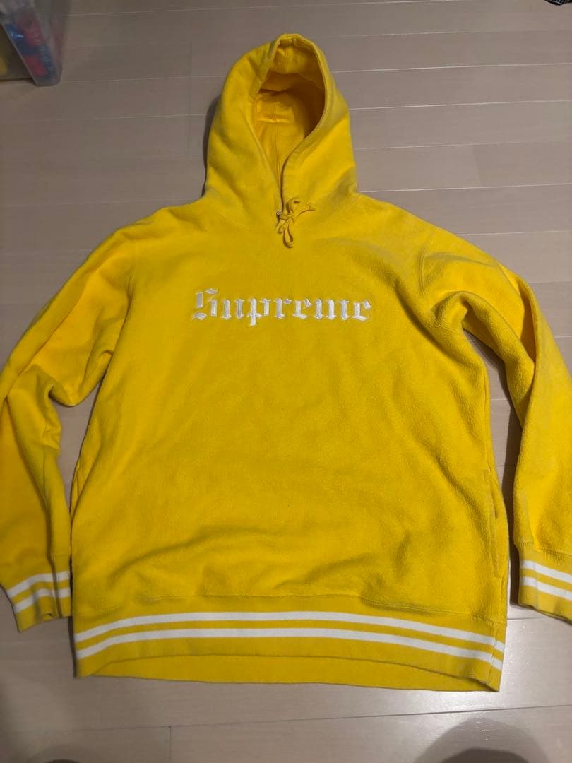 て*。様 Supreme reverse fleece hooded sweat