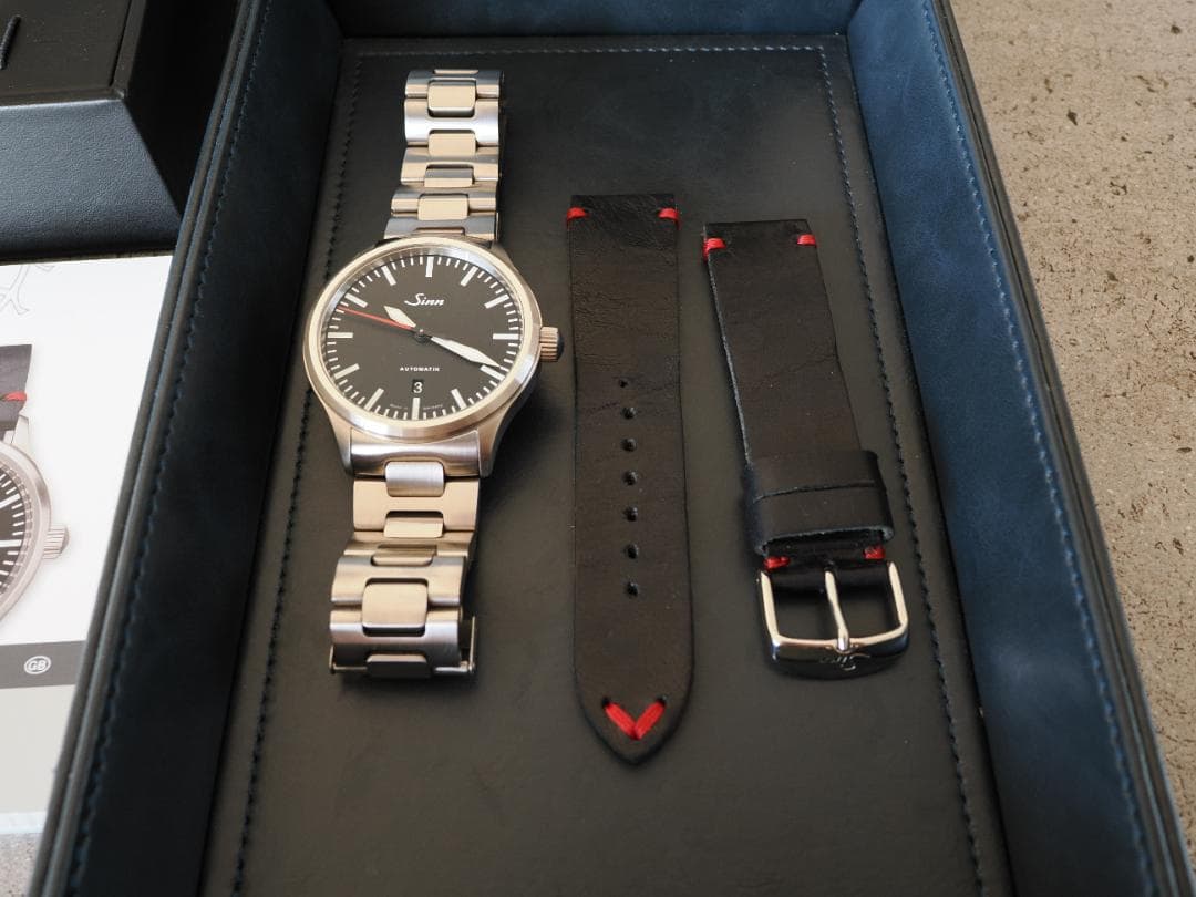 未使用ベルト、保証書付き！ジン Sinn 836