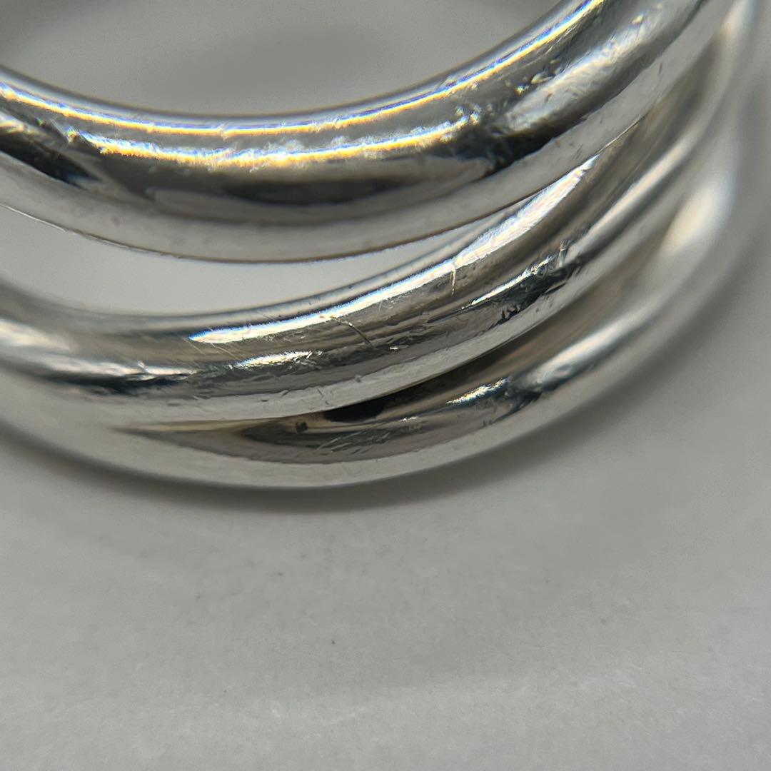 ティファニー TIFFANY ダイアゴナルリング 15号 SV925