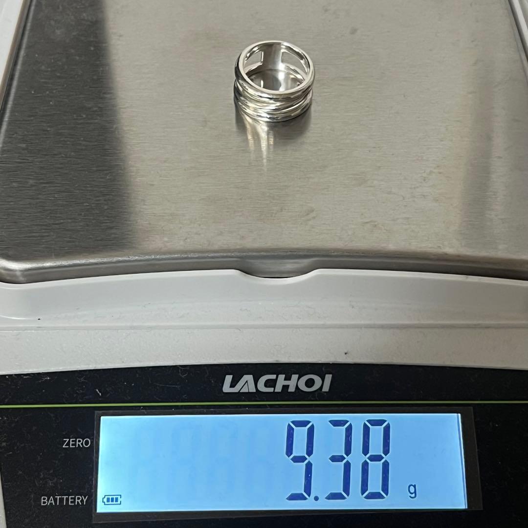 ティファニー TIFFANY ダイアゴナルリング 15号 SV925