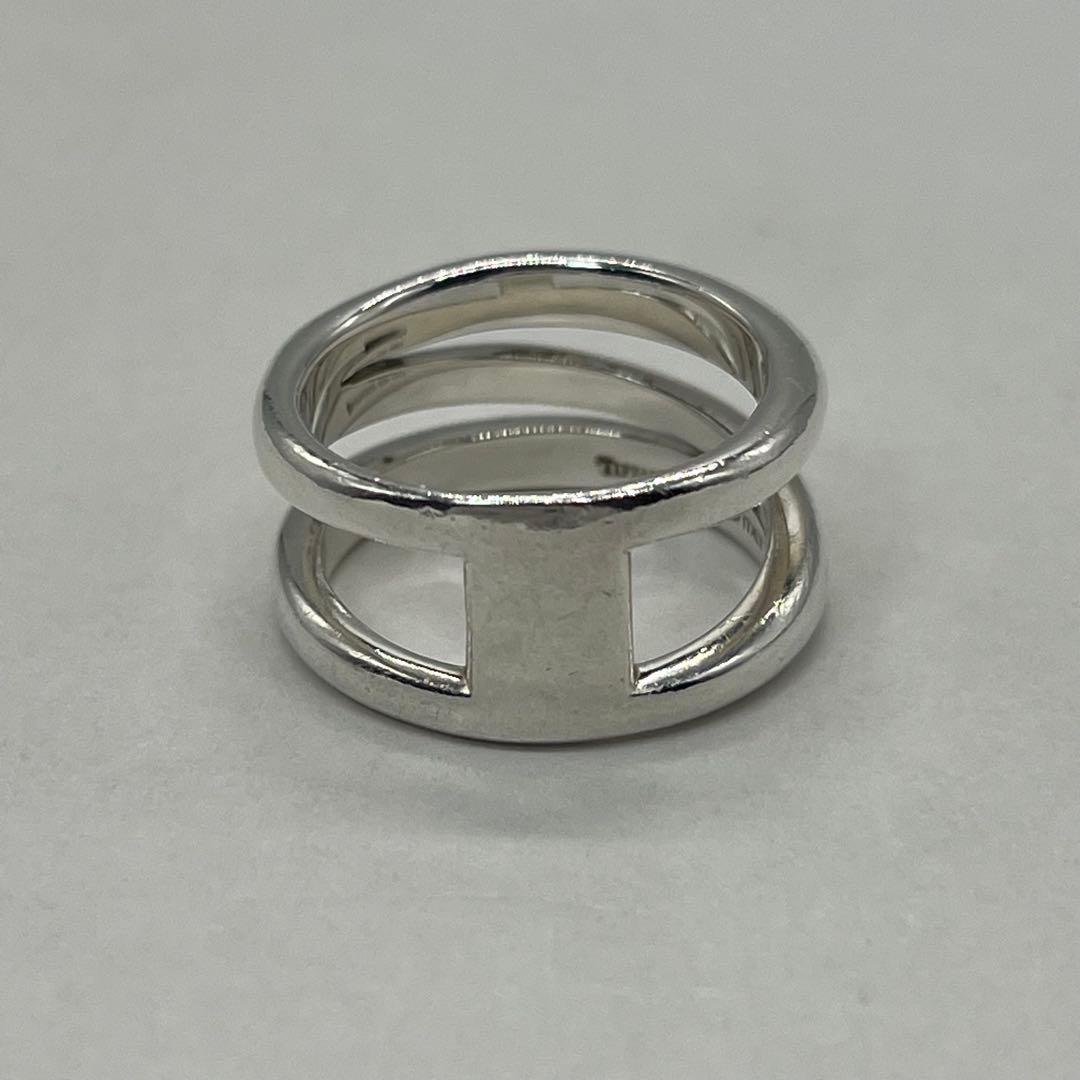 ティファニー TIFFANY ダイアゴナルリング 15号 SV925