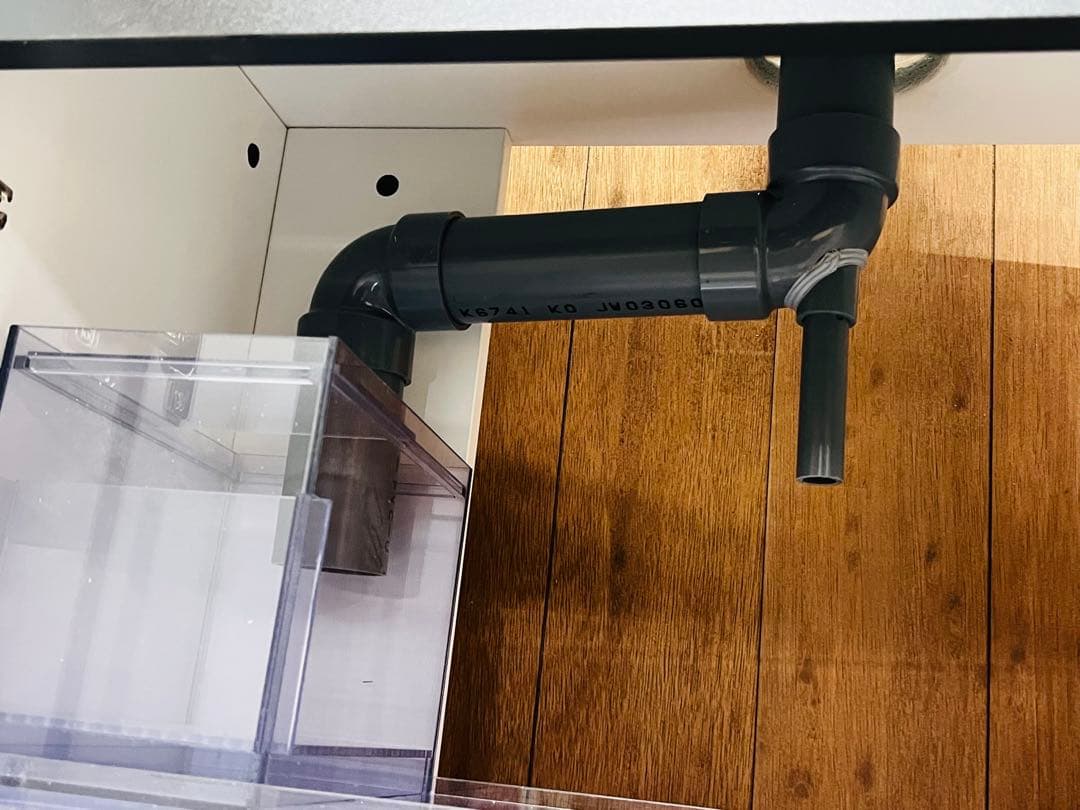 ラスト１セット限定　特注仕　600×300×360オールガラスオーバーフロー水槽