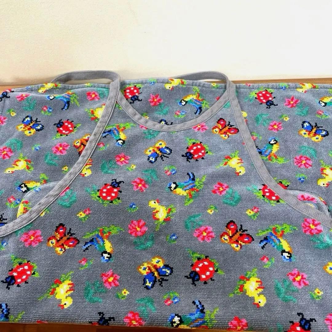 【WEB限定品】フェイラーハイジ　エプロン　グレー　完売品