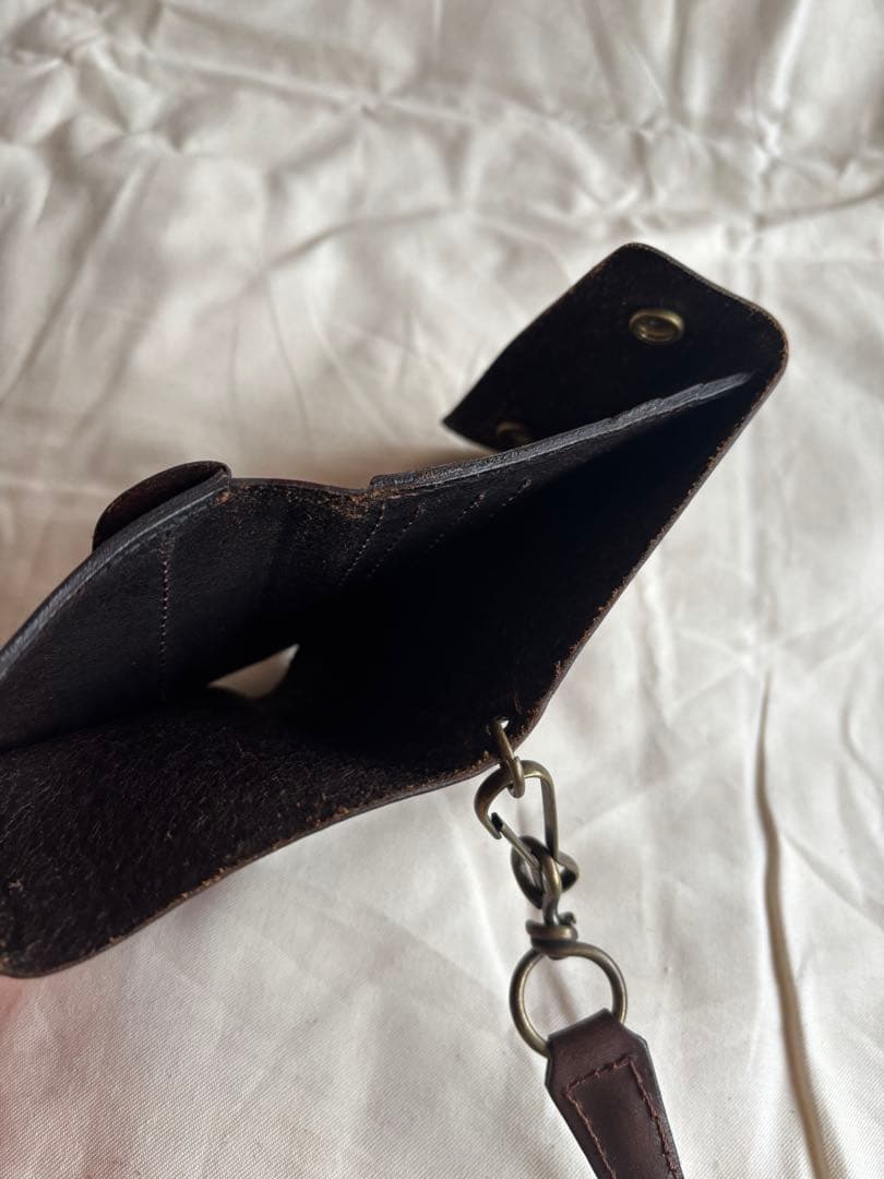 RRL カービングレザーウォレット