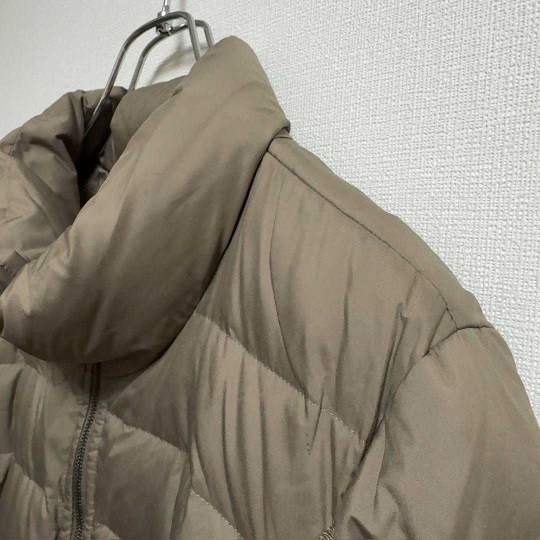 k1【レリアン】ダウンコート/美品 上質 大きい 暖かい 軽い ロング丈 上品